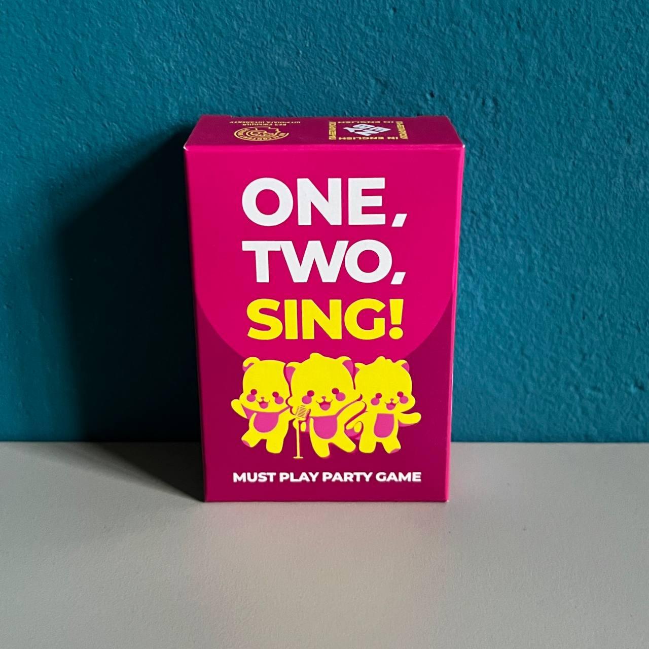 Image for One, two, sing! Must play party game